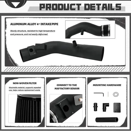 PTNHZ 4" Cold Air Intake… — Photo 3