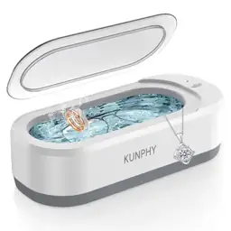 Jewelry Cleaner, KUNPHY 46kHz Ultrasonic… — Photo 1