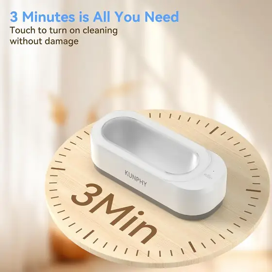 Jewelry Cleaner, KUNPHY 46kHz Ultrasonic… — Photo 3