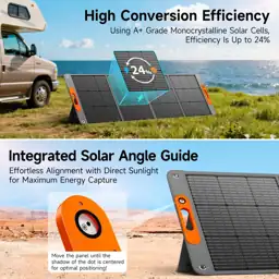 200W Portable Solar Panel, ETFE… — Photo 4