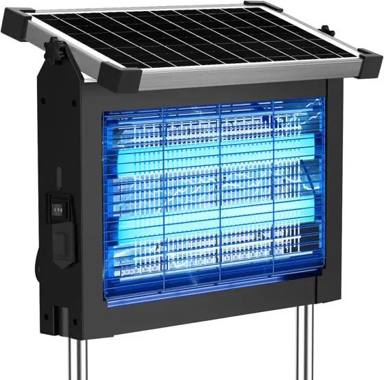 Solar Bug Zapper 4500V Waterproof… — Photo 1