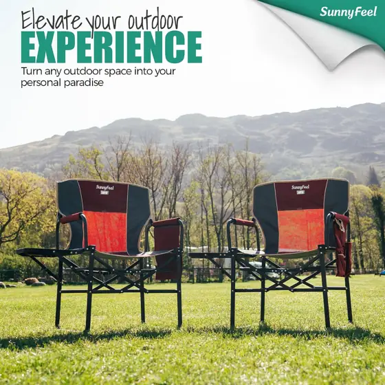 SUNNYFEEL Oversized Camping Chair Portable… — Photo 4