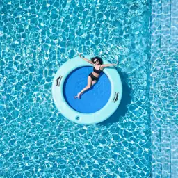 Inflatable Water Hammock with Cup… — Photo 3