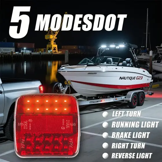 Wireless Trailer Lights, Magnetic Tow… — Photo 4
