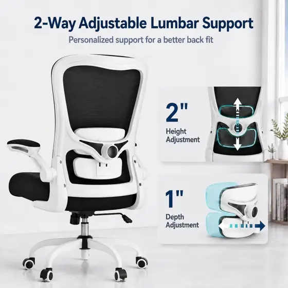 Ergonomic Office Chair with Adjustable… — Photo 3