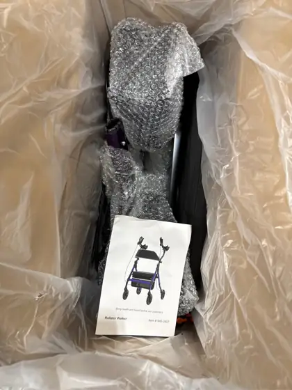 BlessReach Heavy Duty Upright Rollator… — Photo 6