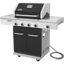 Deluxe 4-Burner Dual Fuel Gas… — Photo 1