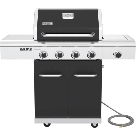Deluxe 4-Burner Dual Fuel Gas… — Photo 3