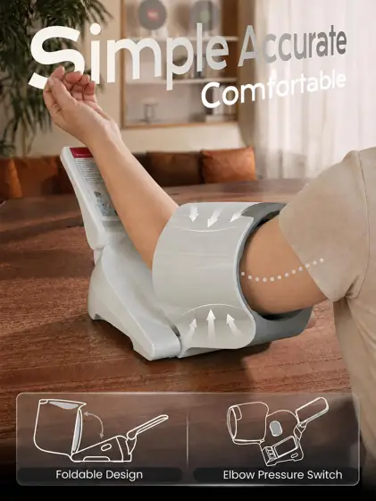 CAVN Blood Pressure Monitor, No-Wrap… — Photo 3