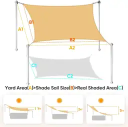 Quictent Sun Shade Sail for… — Photo 3