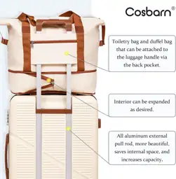 Cosbarn Luggage Sets, Durable 20,24,28… — Photo 4