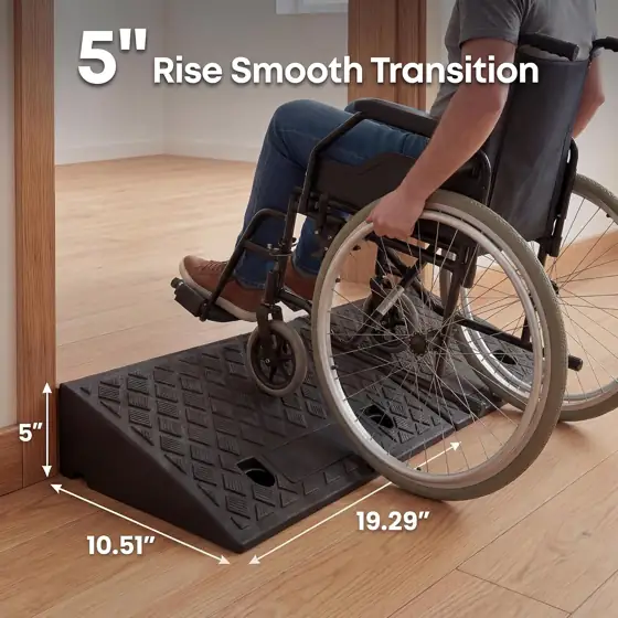 5" Rise Threshold Ramps, 2… — Photo 2