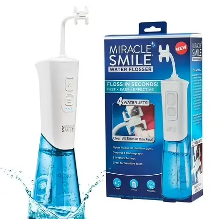 Miracle Smile Water Flosser, Portable… — Photo 1