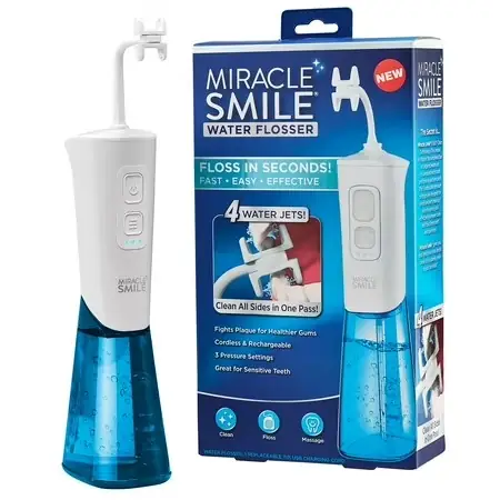 Miracle Smile Water Flosser, Portable… — Photo 2