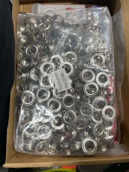 300Pcs 1/2" Grommet Tool Kit,… — Photo 5