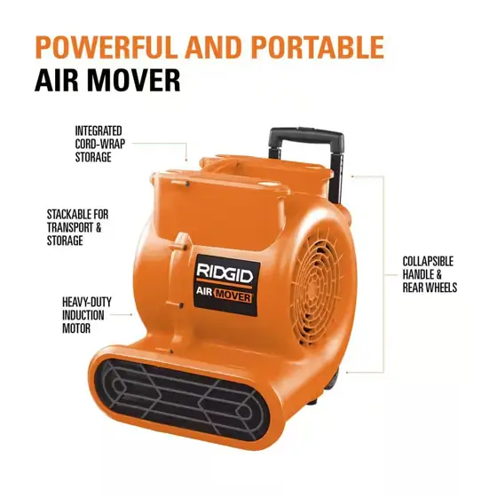 RIDGID 1625 CFM 3-Speed Portable… — Photo 2