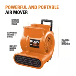 RIDGID 1625 CFM 3-Speed Portable… — Photo 2