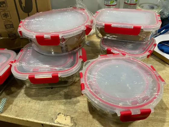 KOMUEE 30 Pieces Glass Food… — Photo 5