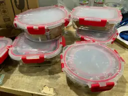 KOMUEE 30 Pieces Glass Food… — Photo 5