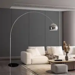 80" Arc Floor Lamp with… — Photo 1