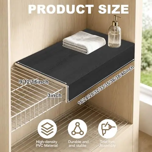 5 PCS Wire Shelf Covers… — Photo 2