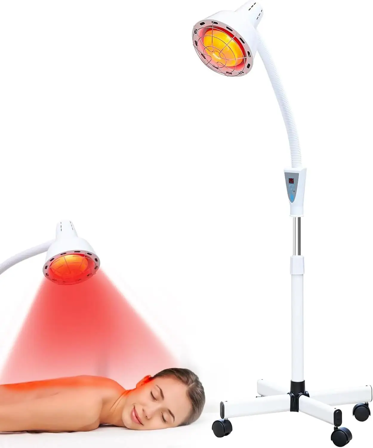NEOVILRed Light Panel Lamp, Adjustable… — Photo 1