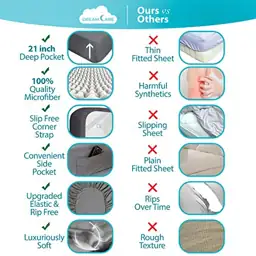 DREAMCARE Queen Sheets - 6… — Photo 2