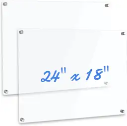 Ctosree 2 Pcs Clear Acrylic… — Photo 1