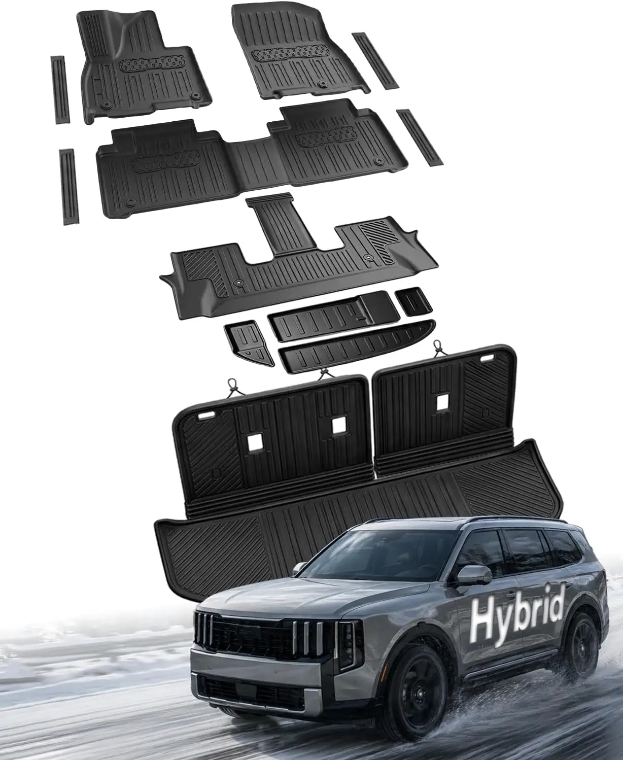 Floor Mats for Kia Telluride… — Photo 1