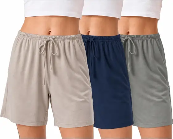 BAMBOO COOL Women's Pajama Shorts… — Photo 1
