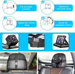 Baby Car Mirror with 4.3'… — Photo 2