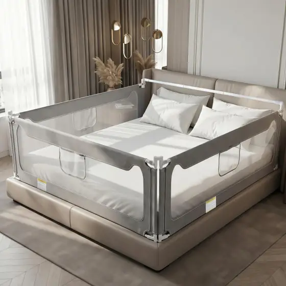 Baby Bed Rail Guard, Adjustable… — Photo 1
