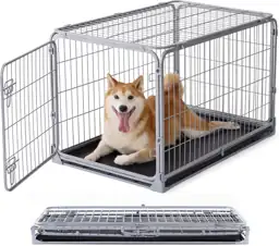 ZOMISIA Collapsible Dog Crate for… — Photo 1
