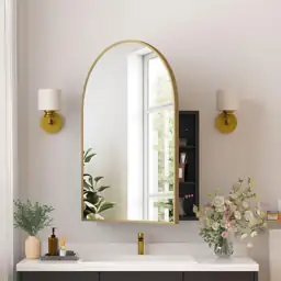 Gold Medicine Cabinet, Recessed or… — Photo 1