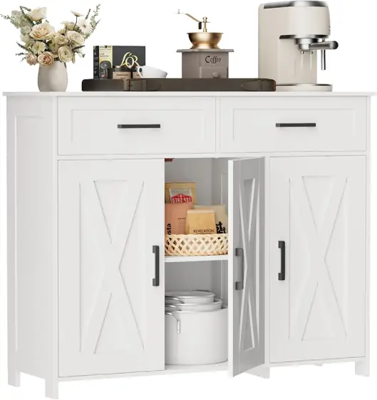 Homhedy Coffee Bar Storage Cabinet… — Photo 3