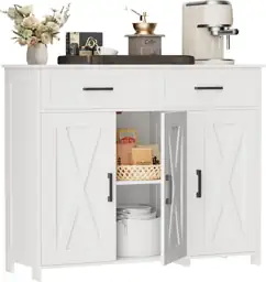 Homhedy Coffee Bar Storage Cabinet… — Photo 3