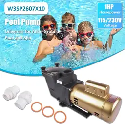 W3SP2607X10 Pool Pump 1 HP… — Photo 3