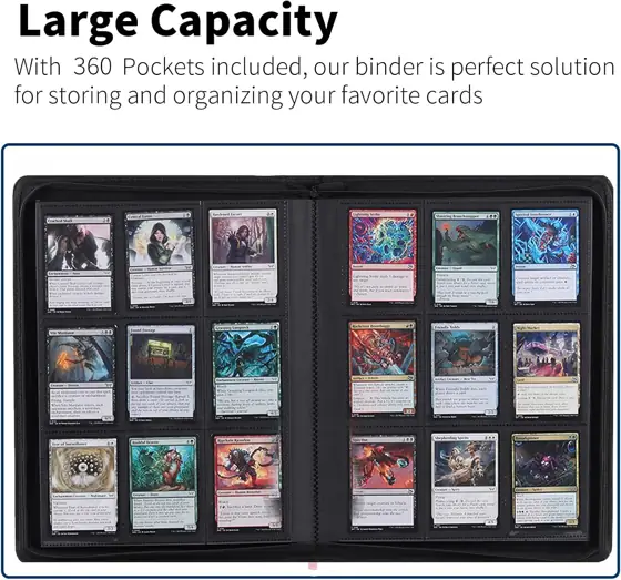 Snekdy 360-pocket trading card binder,… — Photo 3