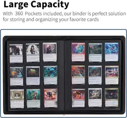 Snekdy 360-pocket trading card binder,… — Photo 3