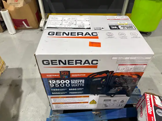 Generac 12500/9500-Watt Tri-Fuel Portable Generator… — Photo 5