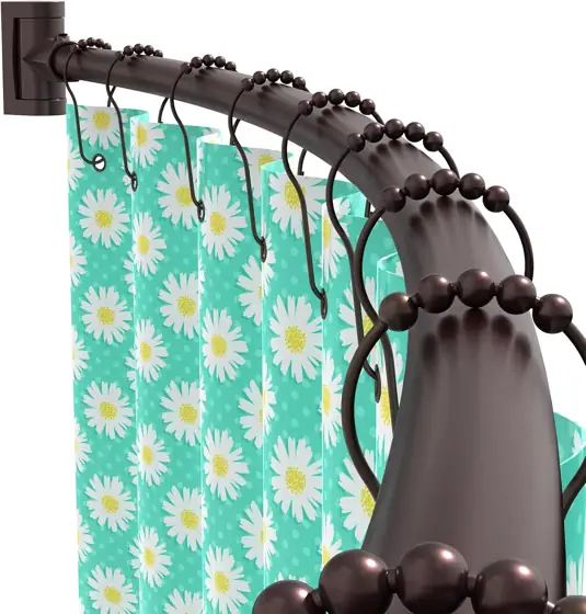 Curved Shower Curtain Rod For… — Photo 1
