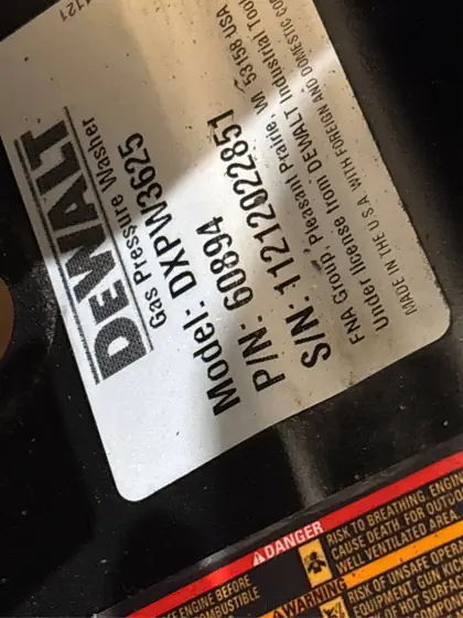 DEWALT 3600 PSI 2.5 GPM… — Photo 9