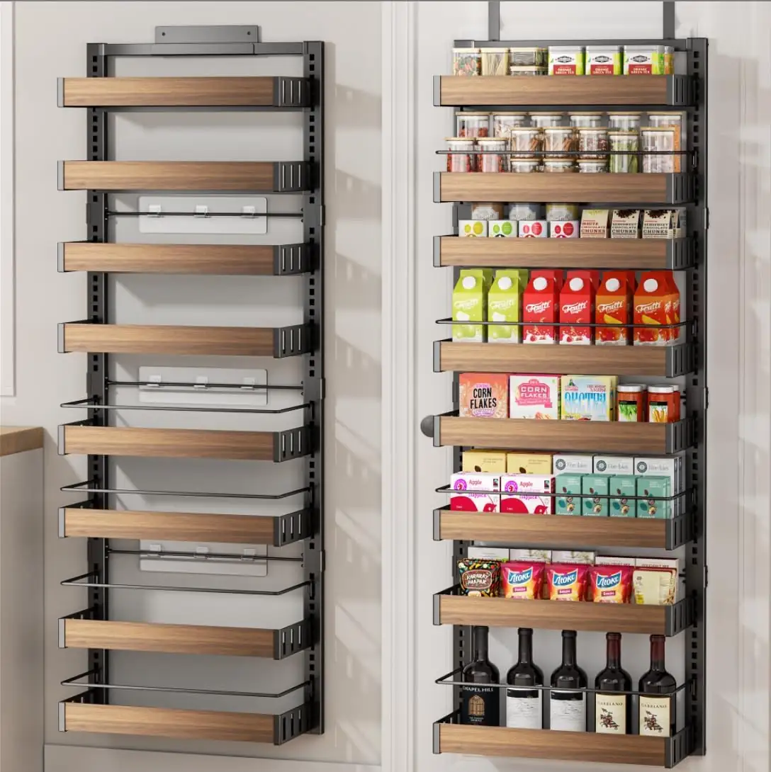 POKIPO 8-Tier Over-the-Door Pantry Organizer,… — Photo 1