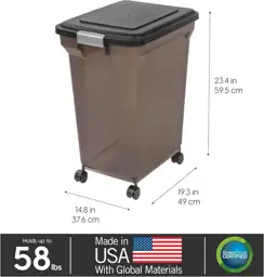 IRIS USA Dog Food Storage… — Photo 3