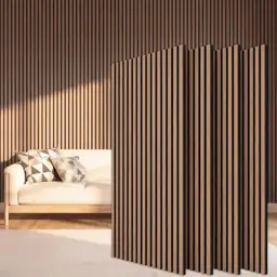 TONOR Wood Slatwall Panels, 4… — Photo 1