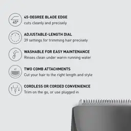 Panasonic ER-GC63-H Hair Clippers with… — Photo 2
