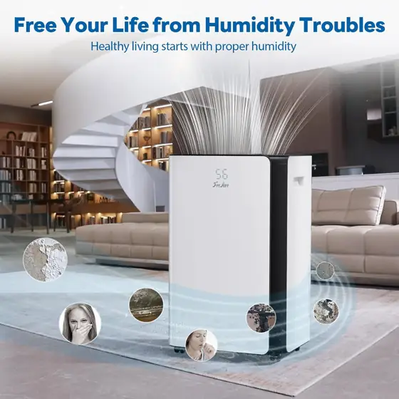 FreAire 54Pint Quiet Dehumidifier for… — Photo 2