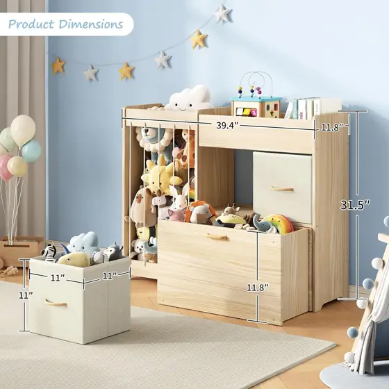 EXPERLAM Toy Storage Organizer with… — Photo 2