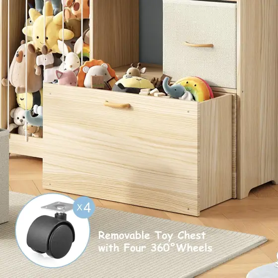 EXPERLAM Toy Storage Organizer with… — Photo 3
