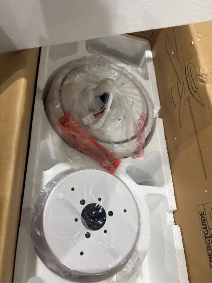52 Inch White Flush Mount… — Photo 5